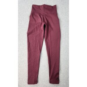 Adidas Training Tights Womens Small‎ (22x24) Victory Crimson Burgundy Primegreen